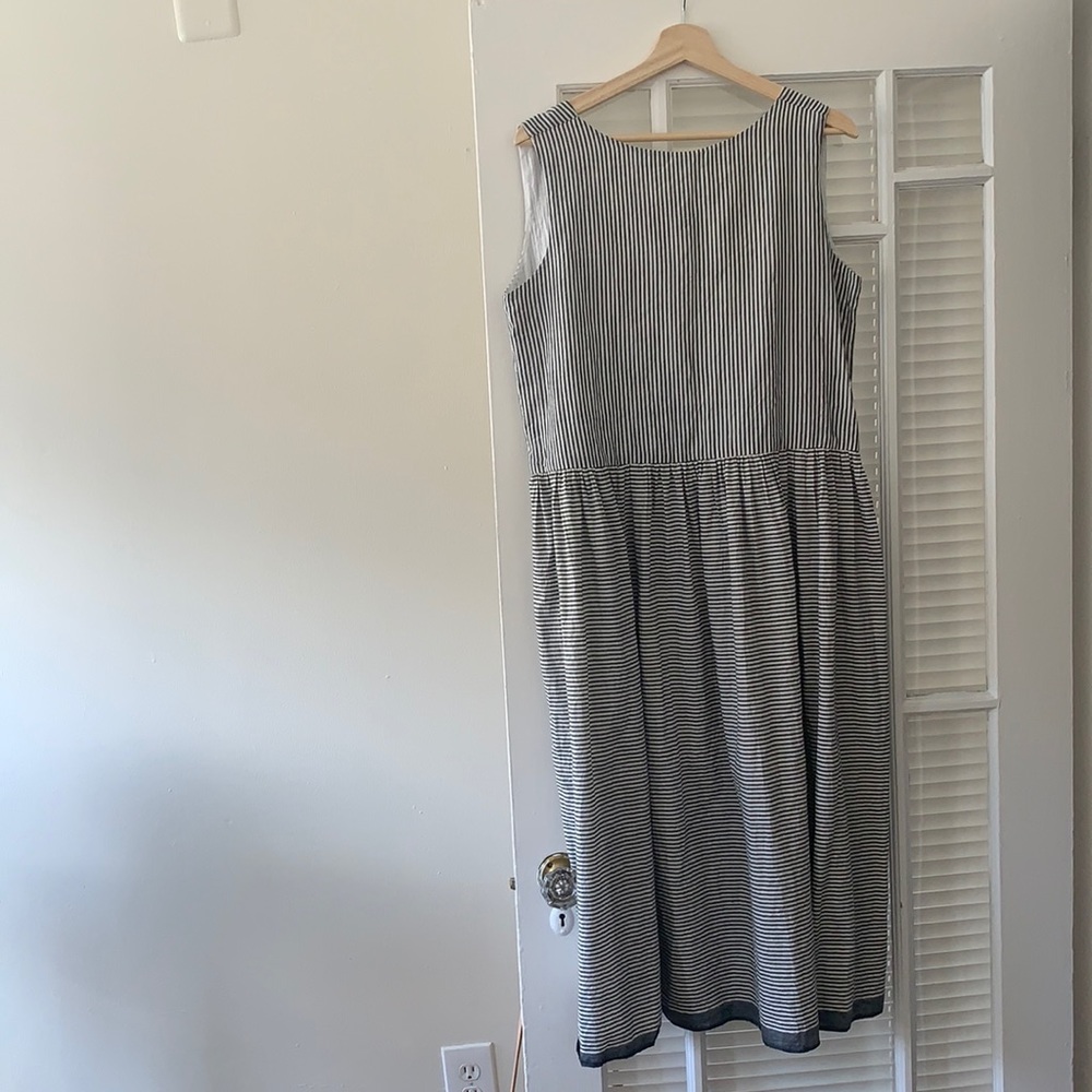 Runaway Bicycle Striped Dress